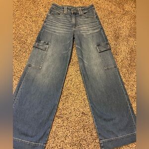 American Eagle Super High-Rise Wide Leg Women’s Jeans 2